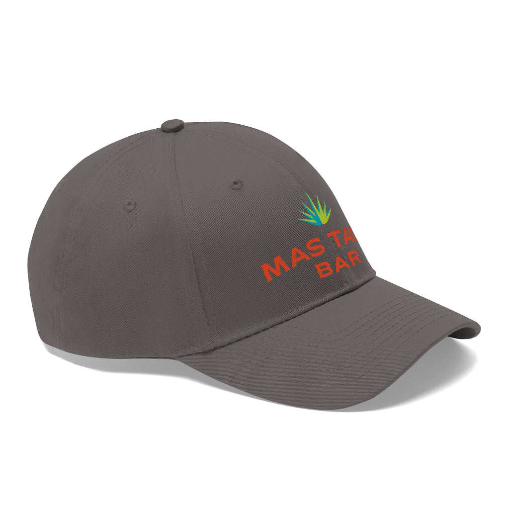 Mas Taco Bar Logo Unisex Twill Hat