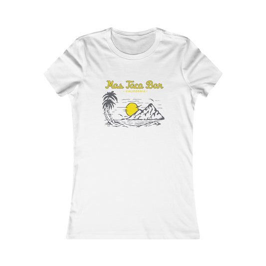 Mas Taco Bar Island Vibes Women's Favorite Tee